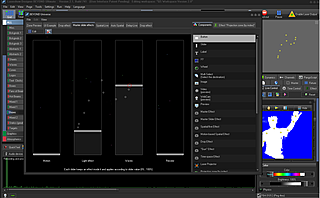Interactive Laser Kinect and Universe